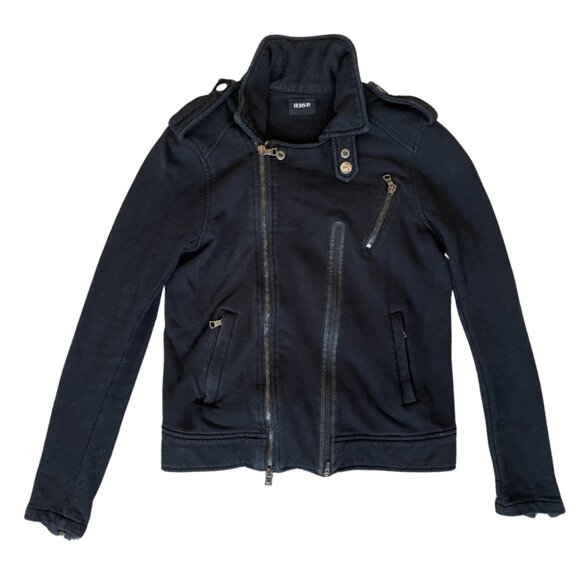 Hudson cynic moto black jacket size small - Picture 1 of 7